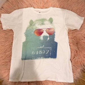 Men’s Tee with Bear Design